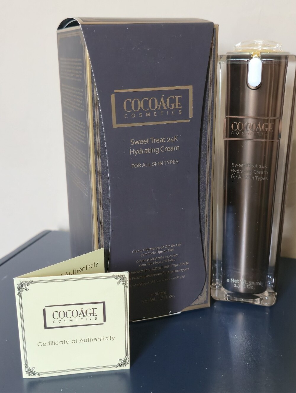 Cocoage Sweet Treat 24K Hydrating Cream - NIB, NEW
